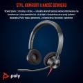Słuchawki Poly Blackwire 3320 Stereo MS Teams Certified USB-C Headset +USB-C/A Adapter 8X220AA - 2964415