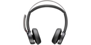Słuchawki Poly Voyager Focus 2 z certyfikatem Microsoft Teams USB-C-C Headset + USB-C/A Adapter + podstawka ładująca 9T9J6AA#AC3