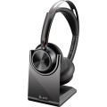 Słuchawki Poly Voyager Focus 2 z certyfikatem Microsoft Teams USB-C-C Headset + USB-C/A Adapter + podstawka ładująca 9T9J6AA#AC3 - 2631396