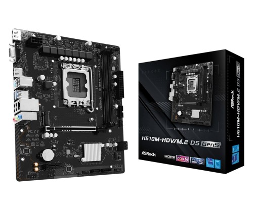 Płyta główna Asrock H610M-HDV/M.2 D5 GEN5 - 2886346