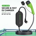 QOLTEC ŁADOWARKA EV Z REGULACJĄ 2W1 TYP2 | 3.5KW | 230V | SCHUKO 16A | WI-FI | TUYA | LED | 5M - 3003292