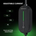 QOLTEC ŁADOWARKA EV Z REGULACJĄ 2W1 TYP2 | 3.5KW | 230V | SCHUKO 16A | WI-FI | TUYA | LED | 5M - 3003288