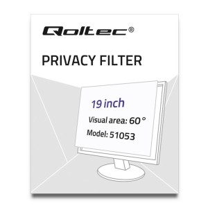 Qoltec 51053 filtr do ekranu 48,3 cm (19") Monitor