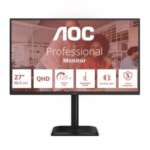 Monitor AOC E4 Q27E4U 68,6cm (27") 2560x1440 Quad HD LED Czarny