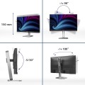 Philips 27B2U4601/00 monitor komputerowy 68,6 cm (27") 2560 x 1440 px Quad HD LCD Szary - 2806275