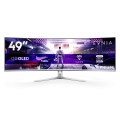Philips Evnia 8000 49M2C8900L/00 monitor komputerowy 124,2 cm (48.9") 5120 x 1440 px Dual QHD QD-OLED Biały - 3003847