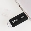 Pendrive Silicon Power Ultima II M01 32GB USB 2.0 kolor czarny ALU (SP032GBUF2M01V1K) - 1064013