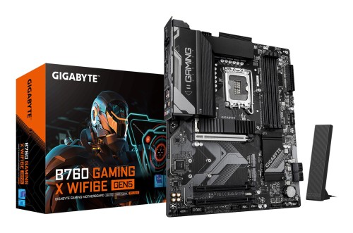 GIGABYTE B760 GAMING X WIFI6E GEN5 Intel B760 LGA 1700 ATX - 2998777