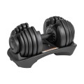 Hantel żeliwny regulowany automat 24 kg REBEL ACTIVE (OUTLET) - 3005469