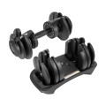 Hantel żeliwny regulowany automat 24 kg REBEL ACTIVE (OUTLET) - 2843929