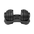 Hantel żeliwny regulowany automat 24 kg REBEL ACTIVE (OUTLET) - 2916111