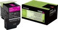 Lexmark 702M R kaseta z tonerem 1 szt. Oryginalny Purpurowy - 1336386