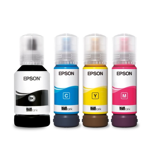 Tusze Epson 102 EcoTank Cyjan Magenta Żółty 127 ml 70 ml Atramentowy - 2599707