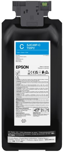 Epson SJIC48P-C nabój z tuszem 1 szt. Oryginalny Cyjan - 2840254