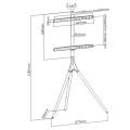 TECHLY STOJAK PODŁOGOWY TRIPOD TV LED/LCD 45-65 CA (OUTLET) - 2766917