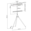 TECHLY STOJAK PODŁOGOWY TRIPOD TV LED/LCD 45-65 CA (OUTLET) - 1131321