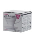 Hario ceramiczny Drip V60-01 Biały - 3008141