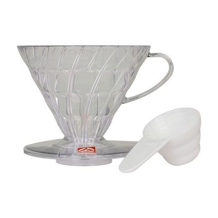 Hario plastikowy Drip V60-02 - Clear - 3007282
