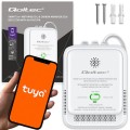 QOLTEC CZUJNIK WYCIEKU GAZU ZIEMNEGO I TLENKU WĘGLA (CZADU) | TUYA | WI-FI | ALARM 85DB | LED - 3002401