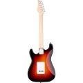 Arrow Tonecaster ST 111 Tobacco Burst Rosewood/White - Gitara elektryczna - 3018385
