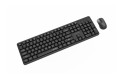 GEMBIRD BEZPRZEWODOWY ZESTAW KLAWIATURY + MYSZ SILENT KEY PRO BUSINESS, CZARNY, UKŁAD US - 2987220