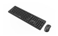 GEMBIRD BEZPRZEWODOWY ZESTAW KLAWIATURY + MYSZ SILENT KEY PRO BUSINESS, CZARNY, UKŁAD US - 2987219