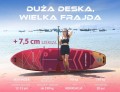 Deska SUP SKATINGER Prana Meteor Red 350x89x15 cm - 3023304