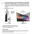 Monitor HP LED 37,5” S7 Pro 738pu (8K167AA) Curved IPS WQHD+ HDR400 RJ-45 ThunderBolt 4 - 2997590