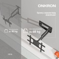 ONKRON M7L-B Uchwyt ścienny obrotowo-pochylny do ekranu 40"-75" maks 68 kg czarny - 3006874