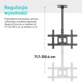ONKRON N2L-B Uchwyt sufitowy obrotowo-pochylny do ekranu 32"-80" maks 68 kg czarny - 3006895