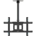 ONKRON N1L-B Uchwyt sufitowy obrotowo-pochylny do ekranu 32"-80" maks 68 kg czarny - 3006865