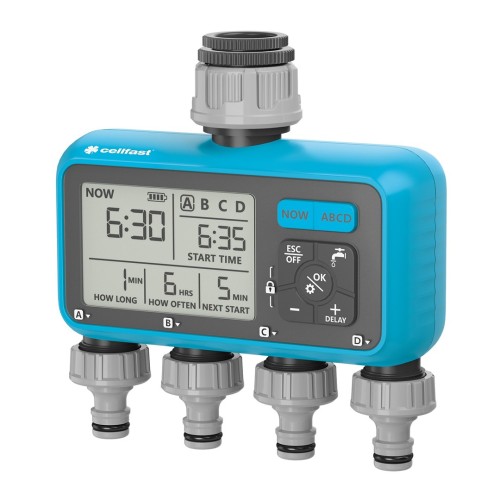 CELLFAST STEROWNIK NAWADNIANIA ELEKTRONICZNY CHRONOS 4-SEKCYJNY /CELLPRO - 3010753