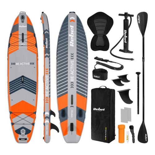 REBEL ACTIVE DESKA SUP PRO POMARAŃCZOWA RBA-4518 - 3023264