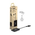 CLUB3D CSV-1475 rozgałęziacz telewizyjny USB Type-C 2x HDMI - 2926214