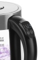 Eta Crystela Digi II czajnik elektryczny 1,7 l 2200 W Stal nierdzewna, Przezroczysty - 3007453