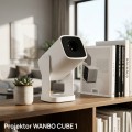 WANBO Cube 1 LCD 720p (1280x720) Biały - 3012000