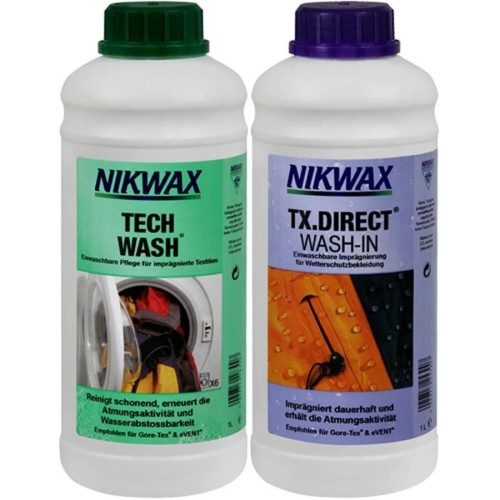 Nikwax Tech Wash + TX.Direct Wash-In Mycie maszynowe Pralka 1000 ml - 3000488