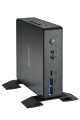 Shuttle NC40U7 komputer typu barebone 0.84L sized PC Czarny i7-1255U Intel SoC - 2977334