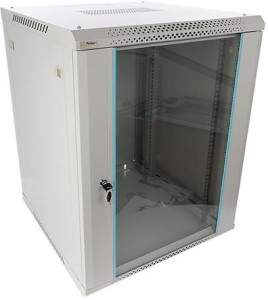 Szafa RACK Pulsar 15U / 19” wisząca do złożenia 600x600 szara