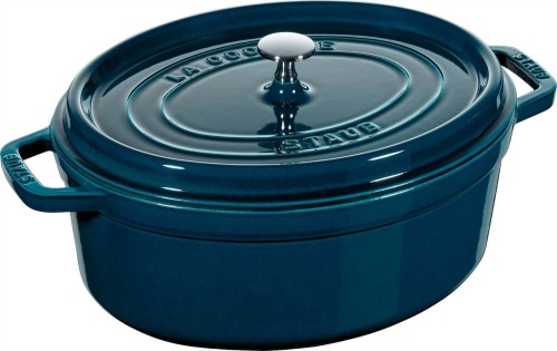 STAUB LA COCOTTE Garnek żeliwny owalny 6.7 ltr, La Mer - 2968565