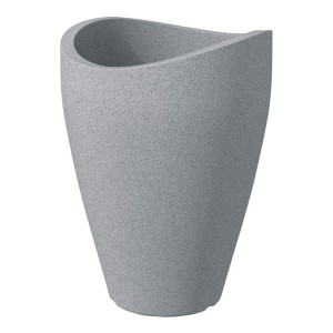 FLOWERPOT PLASTIC 254/54 STONY GREY D54