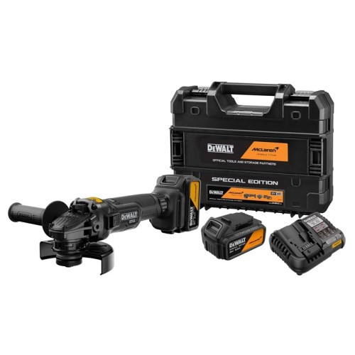 DEWALT SZLIFIERKA KĄTOWA  125mm 18V DCG45MP2T 2x5,0Ah MCLAREN - 3003972