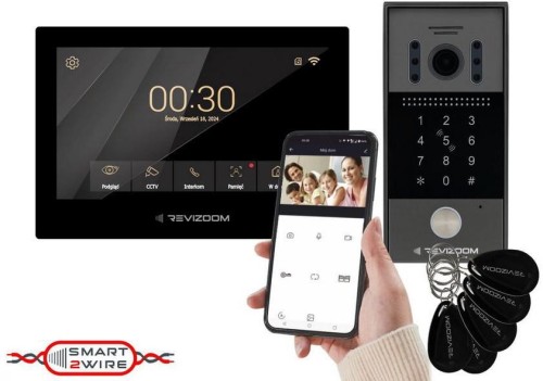 Wideodomofon REVIZOOM RM-T273HD BLACK/RC-212HD-CK1 - 2988935