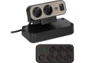 Listwa zasilająca Brennenstuhl Estilo Duplex z ochroną przeciwprzepięciową, 1x USB C, 9x gniazda - 2978607