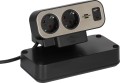 Listwa zasilająca Brennenstuhl Estilo Duplex z ochroną przeciwprzepięciową, 1x USB C, 9x gniazda - 2978601