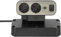 Listwa zasilająca Brennenstuhl Estilo Duplex z ochroną przeciwprzepięciową, 1x USB C, 9x gniazda - 2978598