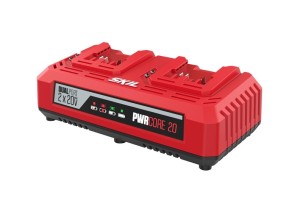 Ładowarka dwustanowiskowa SKIL CR1E3128AA DUAL CHARGER 2x20V MAX (18V)