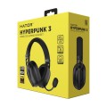 Słuchawki dla graczy Hator Hyperpunk 3 Wireless bezprzewodowe czarne - 2988266