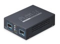 PLANET 2-Port 10G/2.5G/1G/100BASE-X konwerter sieciowy Czarny - 2978101