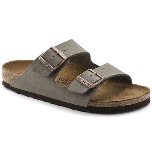 Birkenstock Arizona Sandały Unisex Szary - 2983501